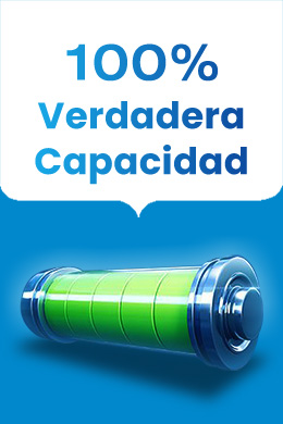 100% Verdadera Capacidad