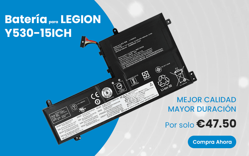 Batería para portátil Lenovo LEGION Y530-15ICH