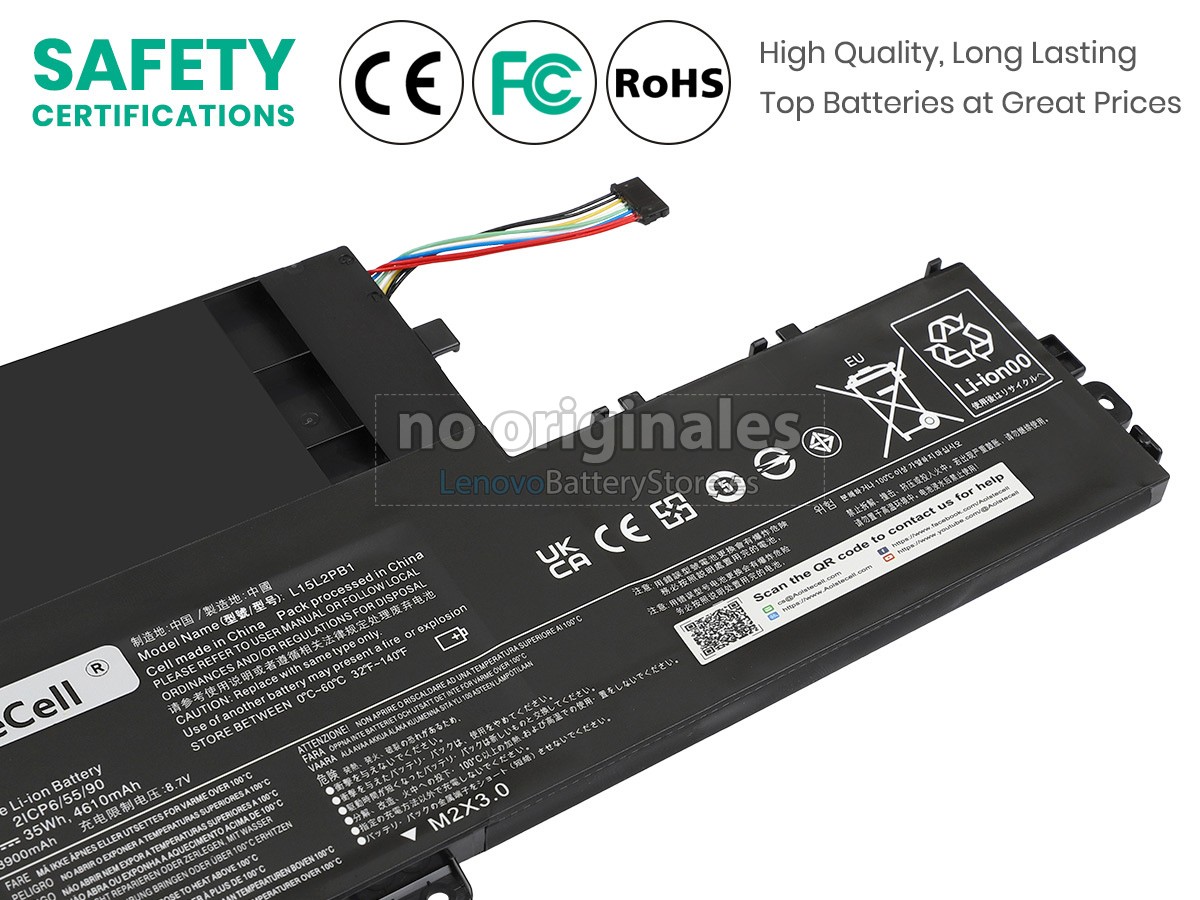 bateria para Lenovo YOGA 510-15ISK