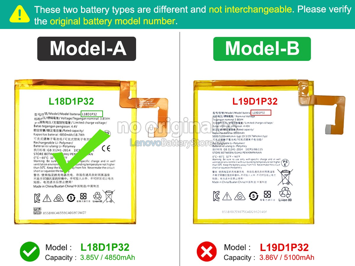 bateria para Lenovo TB328FU