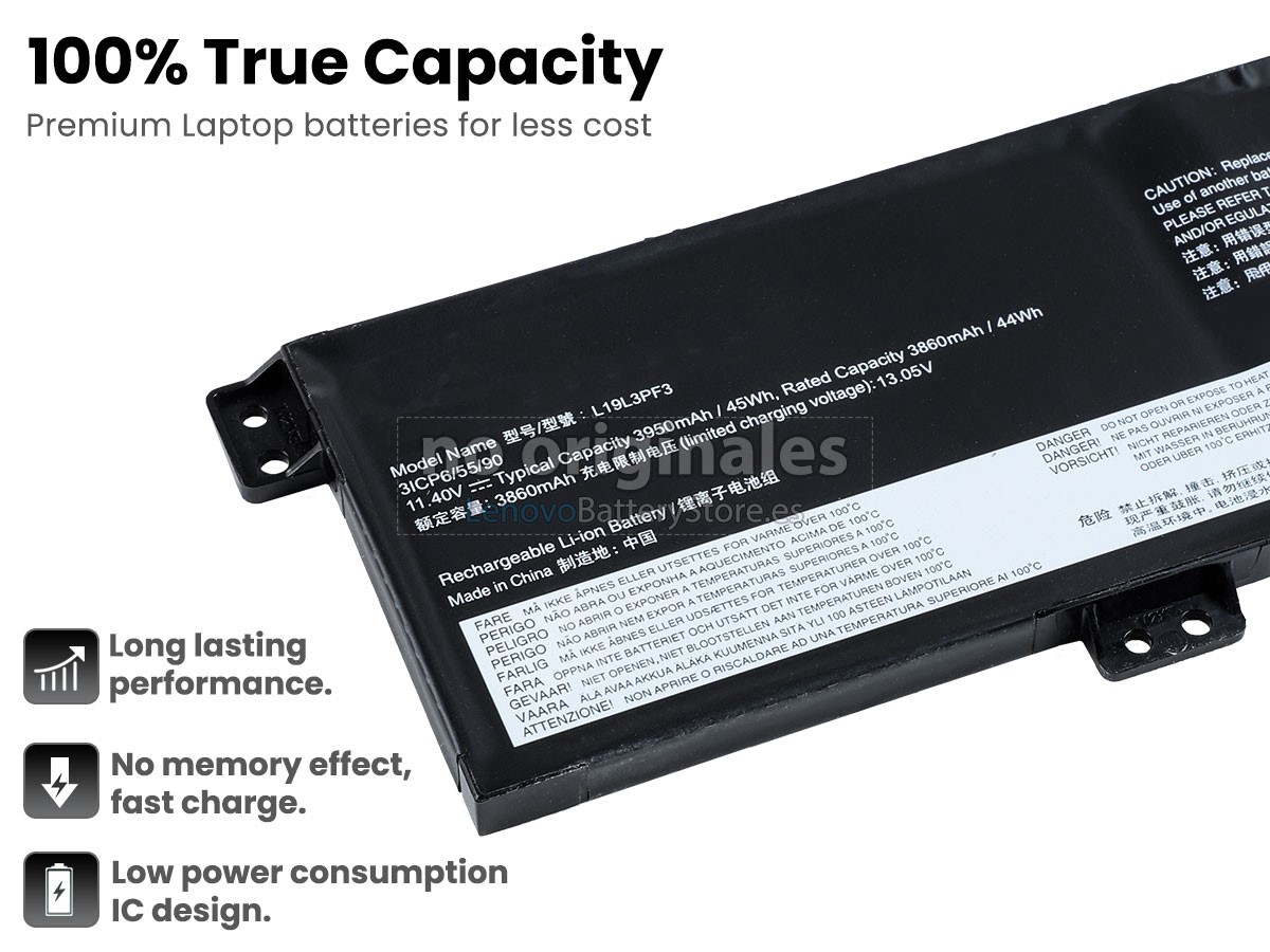 Batería Lenovo IdeaPad GAMING 3 15ARH05-82EY00N6AX para portátil