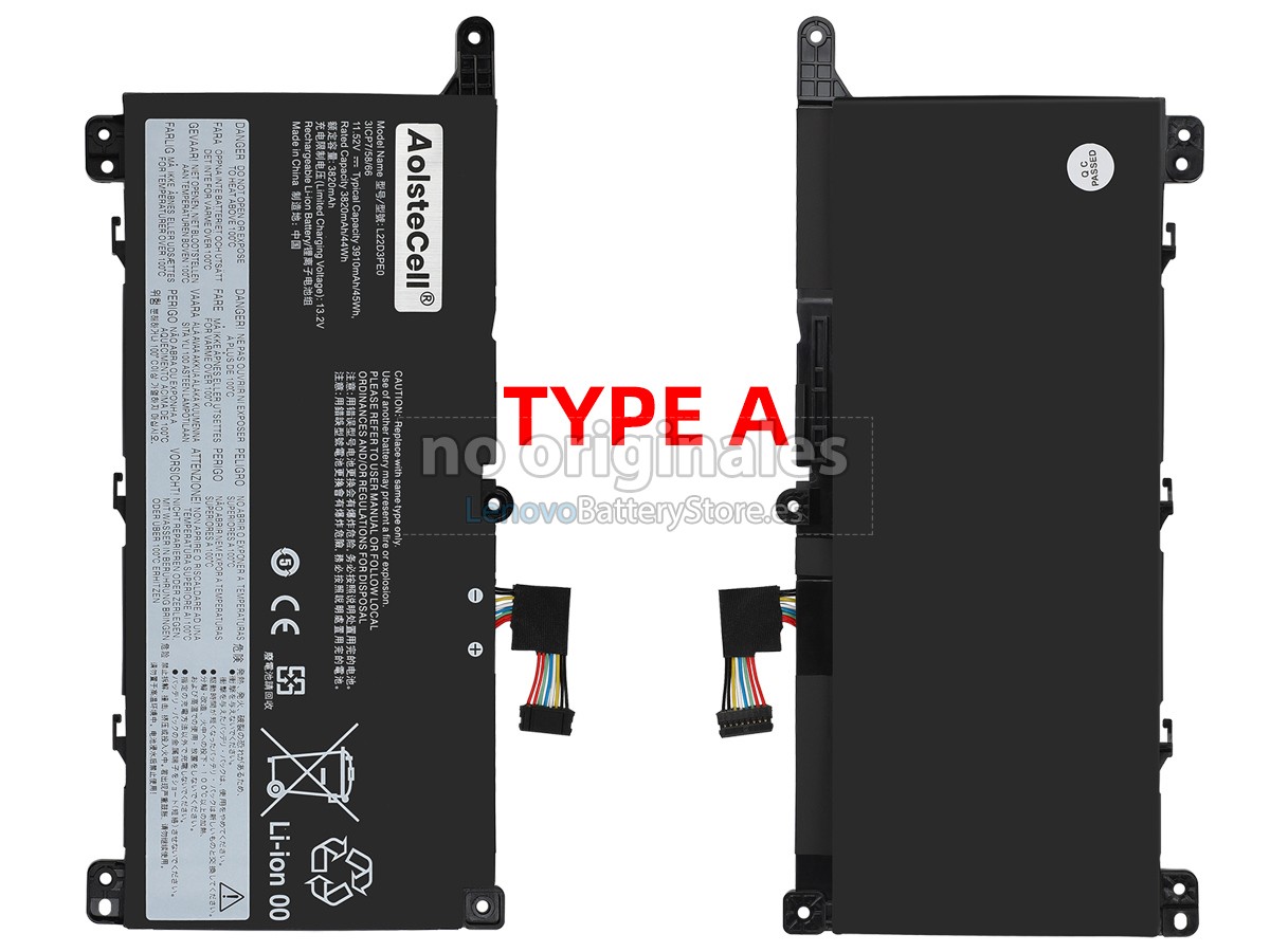 Batterie 60Wh L22B4PE0 Pour Lenovo ThinkBook 14 Gen 6/7, K14 Gen 2 - Compatible Avec Modèles 21KJ, 21KG, 21MR, 21MV, 21MX