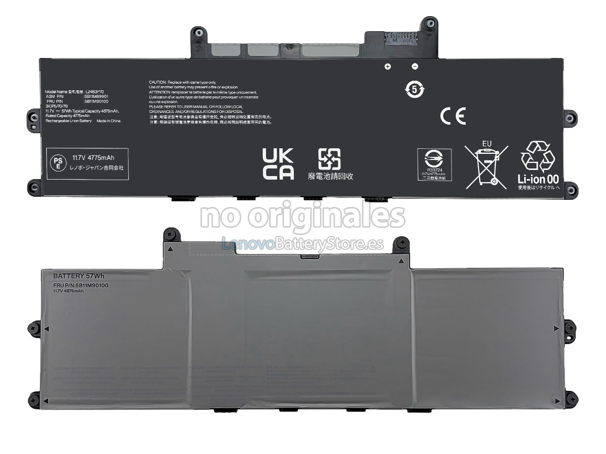 bateria para Lenovo ThinkPad X1 2-IN-1 GEN 10-21Q0