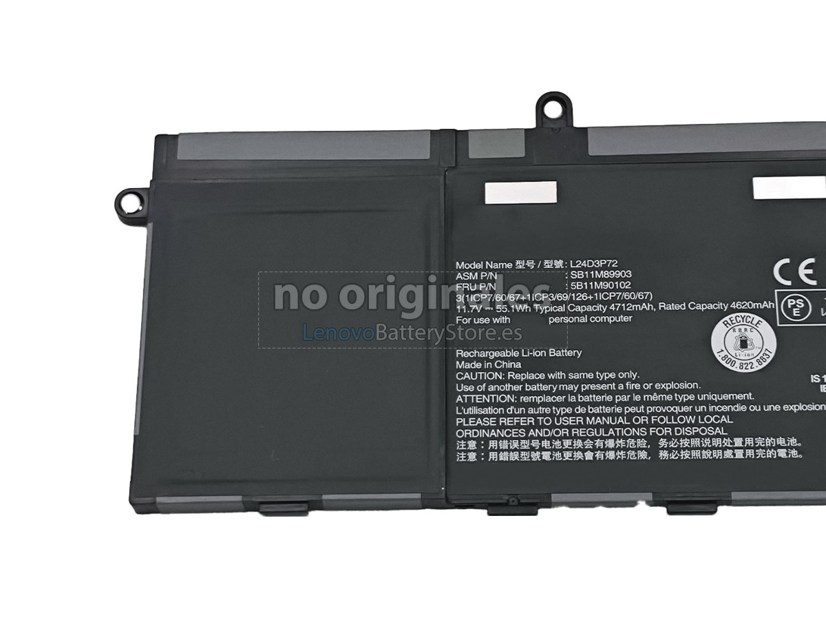 bateria para Lenovo ThinkPad X9-14 GEN 1-21QA0055EE