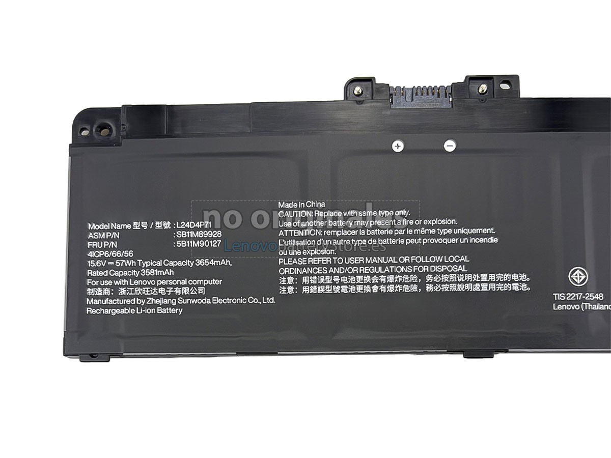 bateria para Lenovo ThinkPad T14 GEN 6-21QJ006HAT