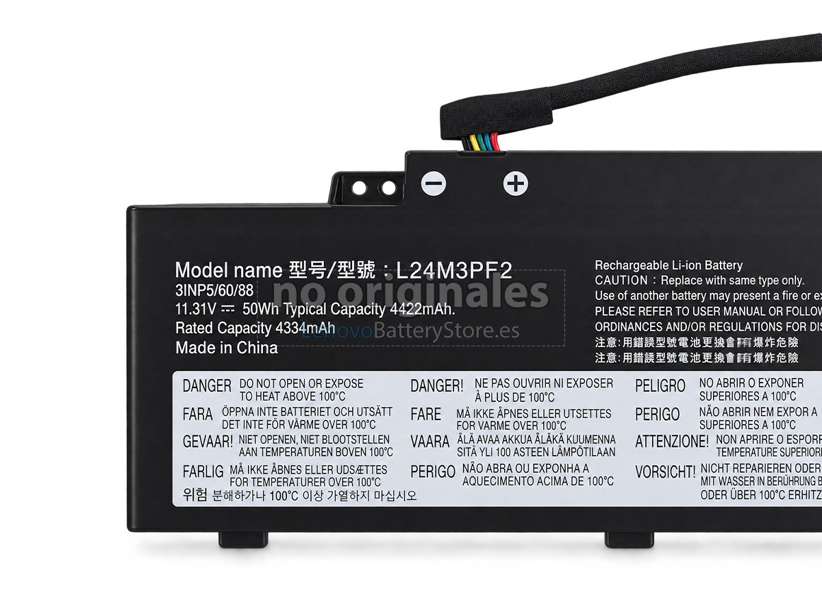bateria para Lenovo L24M3PF2