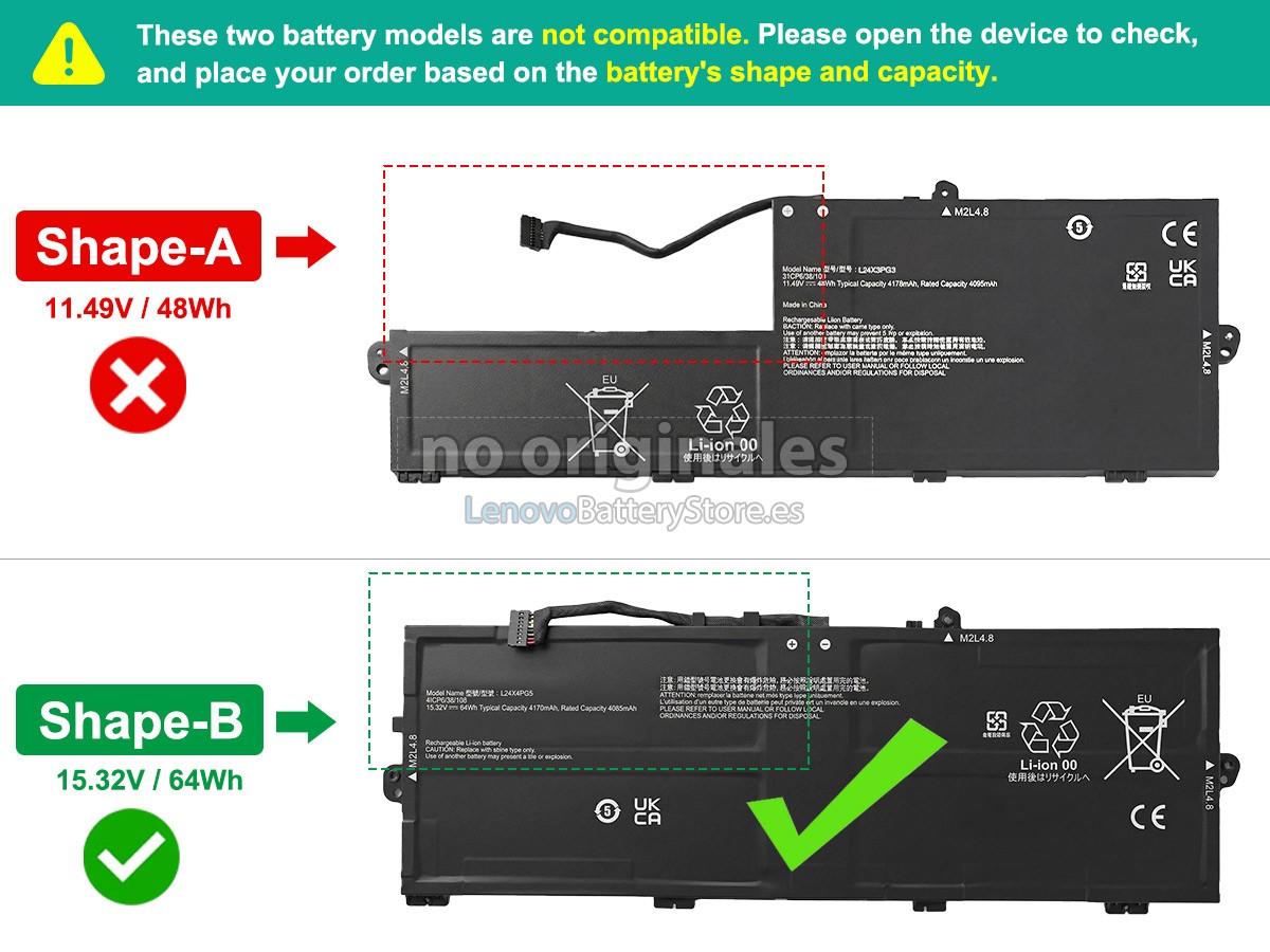 bateria para Lenovo ThinkPad E16 GEN 3-22AY005UTH