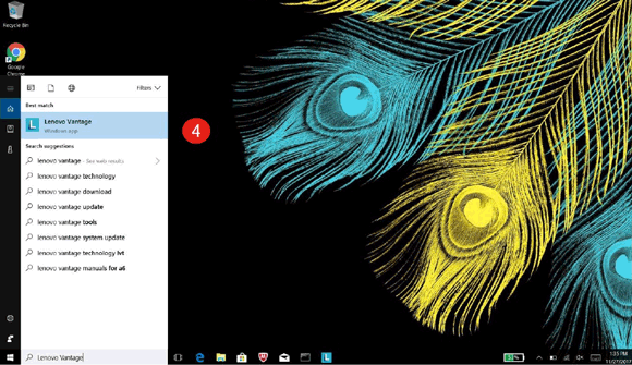 Cómo encontrar y acceder a Lenovo Vantage en su dispositivo