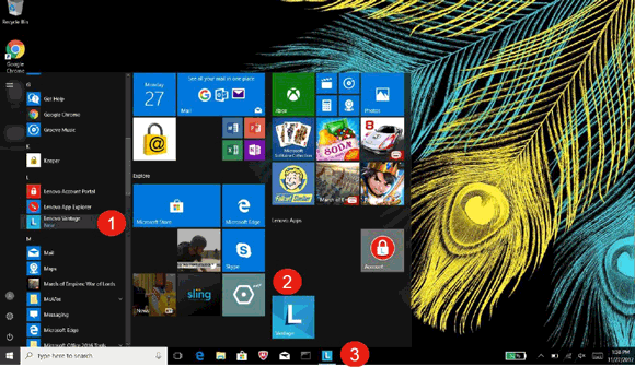 Cómo encontrar y acceder a Lenovo Vantage en su dispositivo