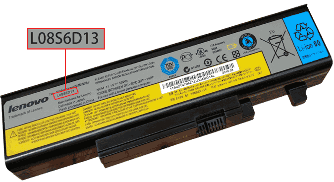 ¿Cómo saber el número de pieza de la batería Lenovo?